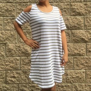 Soft Striped New York and Co Dress